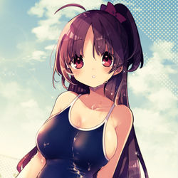 This is a pixiv picture whose title is 零れそう….