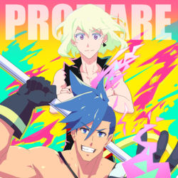 This is a pixiv picture whose title is PROMARE.