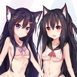 This is a pixiv picture whose title is めい＆れいきら.