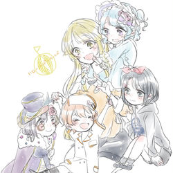 This is a pixiv picture whose title is ガルパツイログ 2.