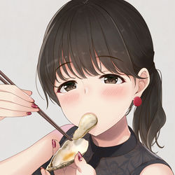 This is a pixiv picture whose title is ちゅるんっ.