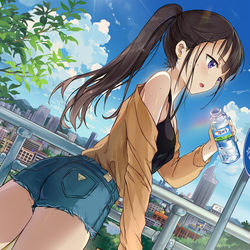 This is a pixiv picture whose title is 夏.