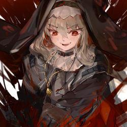This is a pixiv picture whose title is 明日方舟 幽灵鲨.