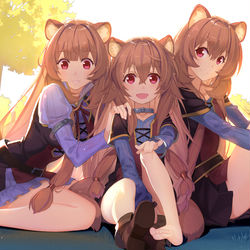 This is a pixiv picture whose title is ラフタリア.