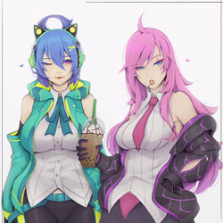 This is a pixiv picture whose title is Battle Academia fan art.