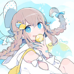 This is a pixiv picture whose title is Lemon.