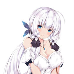 This is a pixiv picture whose title is 【アズレン】私服欲しいなぁ...【イラストリアス】.