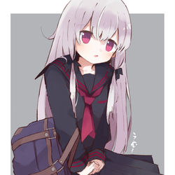 This is a pixiv picture whose title is ソフィーちゃんに黒セーラー着せたい.