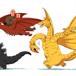 This is a pixiv picture whose title is 「ハリウッド映画で俺たちが活躍してるらしいぞ」.