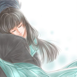 This is a pixiv picture whose title is 「また会おうね」.