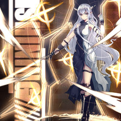 This is a pixiv picture whose title is 闪灵.