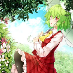 This is a pixiv picture whose title is 風見の幽香さん.