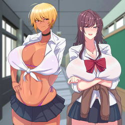 This is a pixiv picture whose title is 新作CG集キャラ立ち絵.