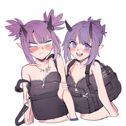 This is a pixiv picture whose title is 姉妹..