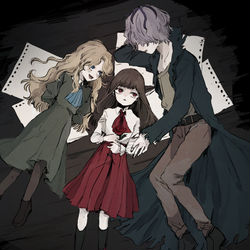 This is a pixiv picture whose title is Ib7周年.