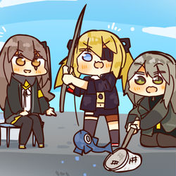 This is a pixiv picture whose title is たのしい釣りと40すこぴ45.