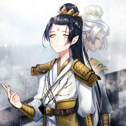 This is a pixiv picture whose title is 東風遥.