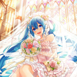 This is a pixiv picture whose title is 【ミクコレ】ふたりきりの特別な時間.