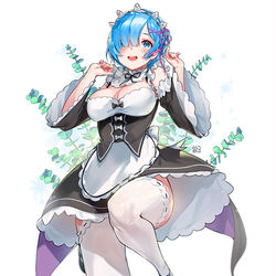This is a pixiv picture whose title is レム.