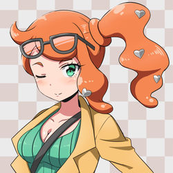 This is a pixiv picture whose title is ポケモン剣盾　ソニア.
