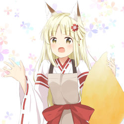 This is a pixiv picture whose title is 世話やきキツネの弦巻さん.