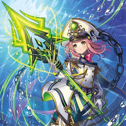 This is a pixiv picture whose title is 【ヴァンガード】戦場の歌姫 パルテニア.