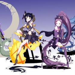 This is a pixiv picture whose title is ダークハトプリ集合.