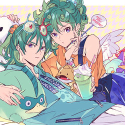 This is a pixiv picture whose title is 44.