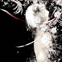 This is a pixiv picture whose title is 酔生夢死.