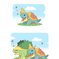 This is a pixiv picture whose title is お“ーーん.