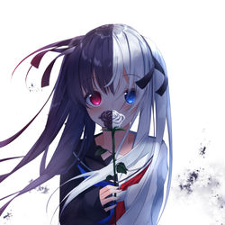 This is a pixiv picture whose title is 恋情は流転して.