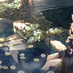 This is a pixiv picture whose title is 朝は檸檬の香りと.