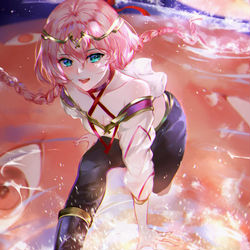 This is a pixiv picture whose title is 幻影.