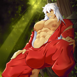 This is a pixiv picture whose title is Inuyasha.