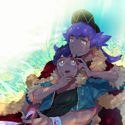 This is a pixiv picture whose title is まだ生えない.