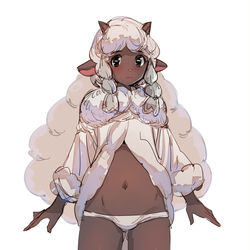 This is a pixiv picture whose title is ウールー.