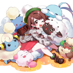 This is a pixiv picture whose title is モフモフのともだち！.