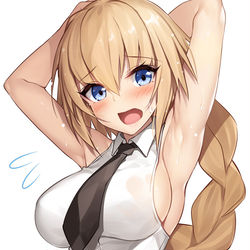 This is a pixiv picture whose title is わき聖女.