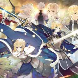This is a pixiv picture whose title is Knights of the round.