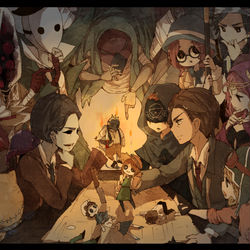 This is a pixiv picture whose title is And Then There Were None.