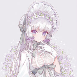 This is a pixiv picture whose title is 白.