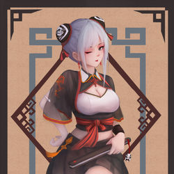 This is a pixiv picture whose title is ◆.