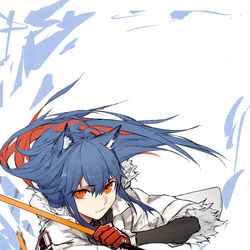 This is a pixiv picture whose title is 德克萨斯.
