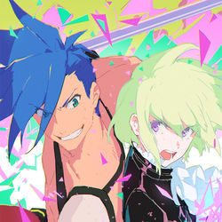 This is a pixiv picture whose title is プロメア.