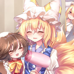 This is a pixiv picture whose title is 八雲一家.