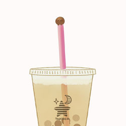 This is a pixiv picture whose title is タピオカービィ.