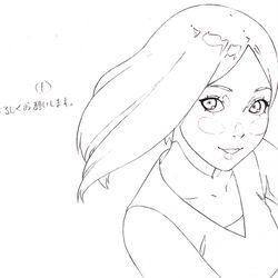 This is a pixiv picture whose title is animation supervising sketches.
