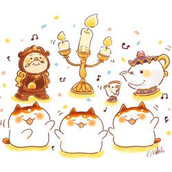 This is a pixiv picture whose title is Be Our Guest!.