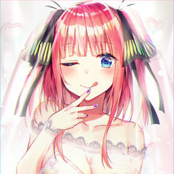 This is a pixiv picture whose title is 中野二乃.