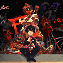 This is a pixiv picture whose title is 和風系イラストまとめ.